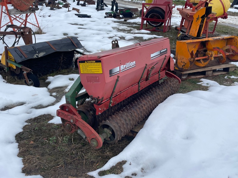 Planting  Brillion 64 Landscape Seeder 64" Photo